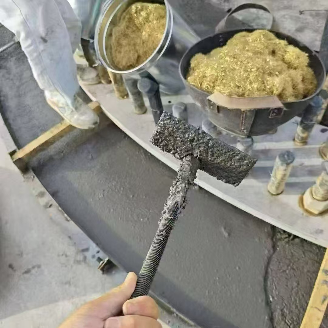 十堰C120钢纤维高强无收灌浆料 轧机压缩机汽轮机发电机锻压设备底座灌浆材料